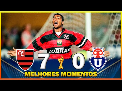 FLAMENGO 7 X 0 UNIVERSIDAD DE CHILE ● MELHORES MOMENTOS ● COPA MERCOSUL 1999 ● 6ª RODADA