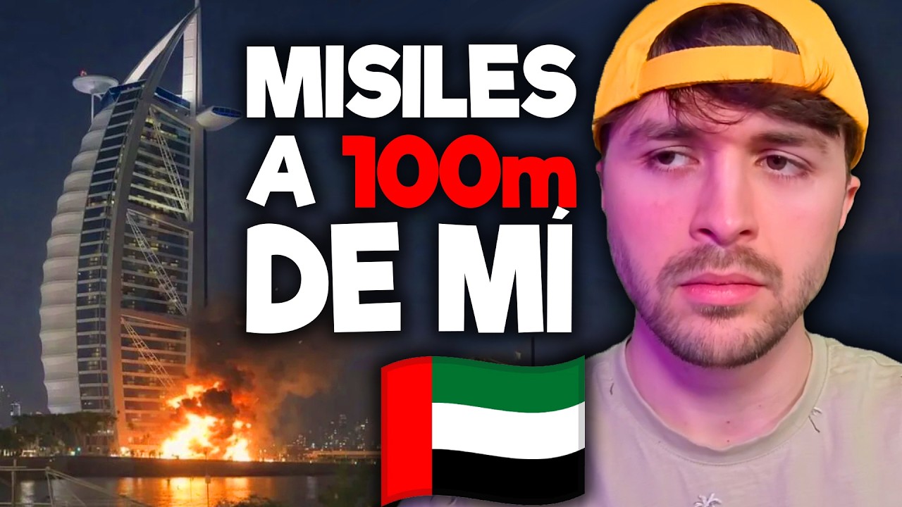 Misiles EXPLOTAN sobre mi casa: Así se vive la guerra en Dubai