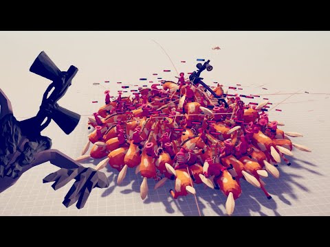 SIREN HEAD vs 100x UNITS - Totally Accurate Battle Simulator TABS