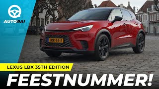 Hybride Lexus LBX 35th Edition (2025) is een heus feestnummer - REVIEW - AutoRAI TV