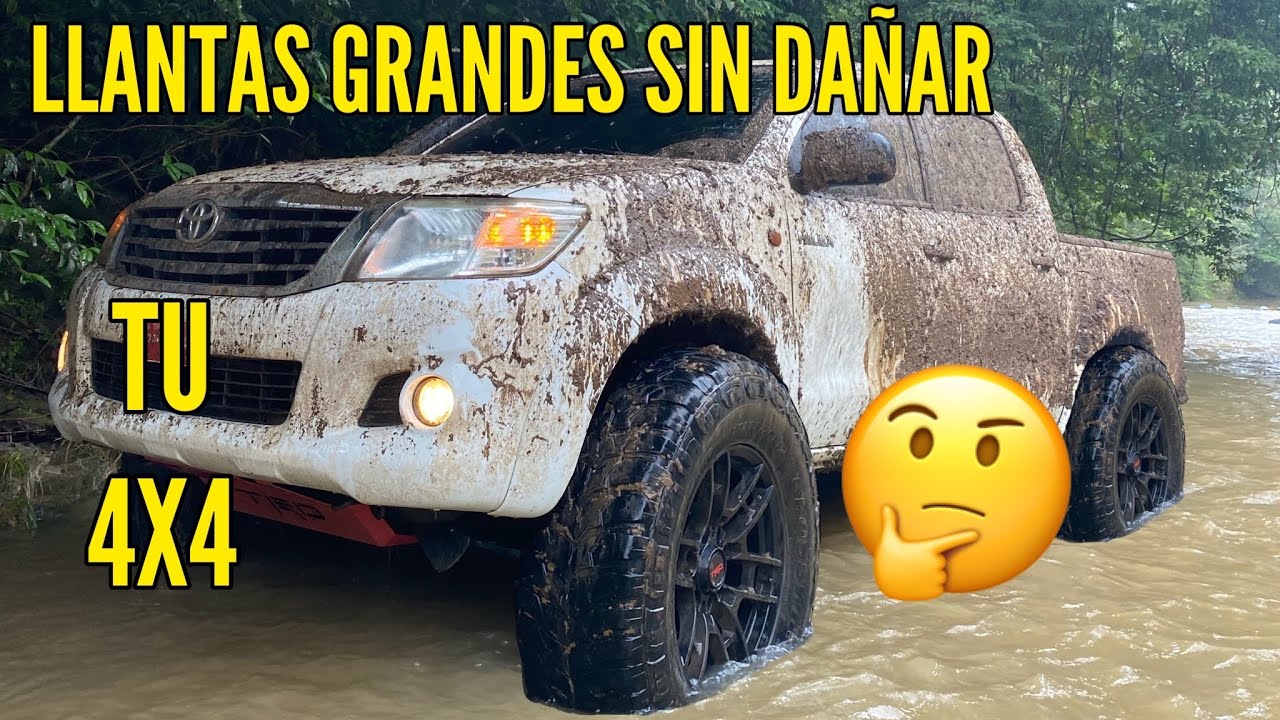 Cómo colocar llantas más GRANDES sin DAÑAR tu 4x4 🧐