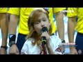 Анастасия Багинская - Гімн України .Динамо - Шахтар. Одесса 