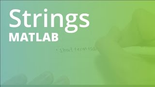 MATLAB: Strings