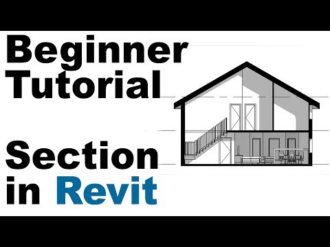 Beginner Tutorial - Section in Revit