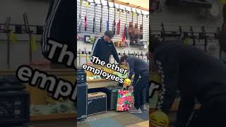 Trying to sell ridiculous items at a pawn shop