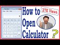How to Open Calculator in Computer and Laptop (Shortcut Way) |Calculator| |Computer Logy|