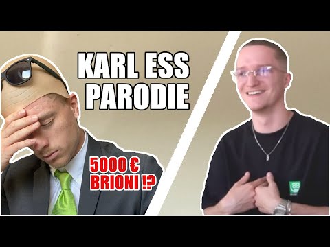 ICH KANN NICHT MEHR | MIR PLATZT DIE KITON KRAWATTE | KARL ESS PARODIE!