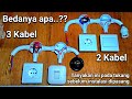 PERBEDAAN INSTALASI LISTRIK RUMAH 2 KABEL DENGAN 3 KABEL