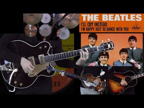 I'll Cry Instead - Guitars, Bass and Drum Cover - Backing Track