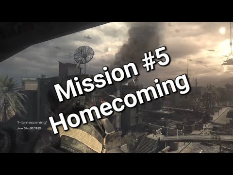 Call Of Duty: Ghosts Veteran Difficulty Walkthrough Mission #5 -  Homecoming