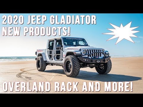 2020 Jeep Gladiator New Products: Overland Rack And More! [2019]
