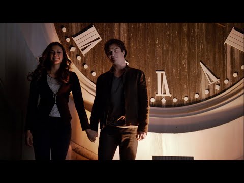 TVD 6x20 - Damon and Elena meet on top of the clock tower and talk about the cure | Delena Scenes HD