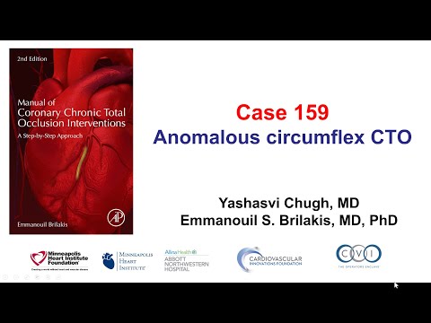 Case 159: Manual of CTO PCI - Anomalous circumflex CTO PCI