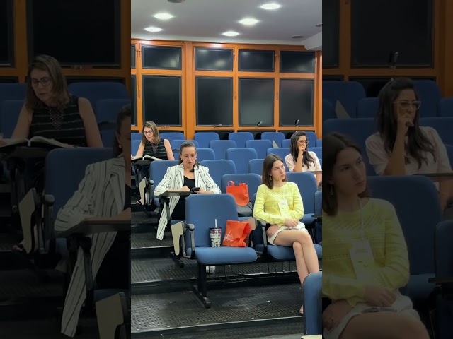Aftermovie de cobertura de palestra para professores de pós graduação realizado na faculdade UEM.