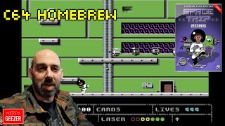 C64 homebrew game 'Space Trip 2086'