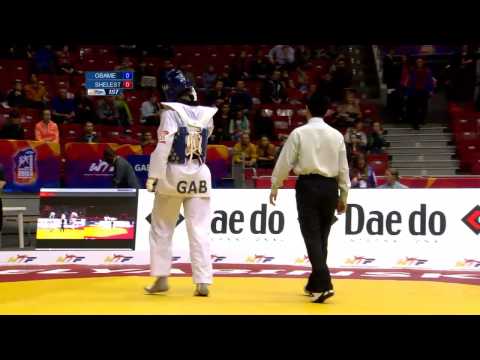 Mondiaux de taekwondo - Anthony Obame vs Shelest (+87kg)