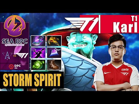 POLARIS vs T1 | STORM SPIRIT LOST LANE NO PROBLEM 16 KILLS | DPC SEA TOUR 2 SPRING 2022 Highlights