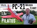 E-flite - Pilatus PC-21 - 1.3m - Maiden Flights