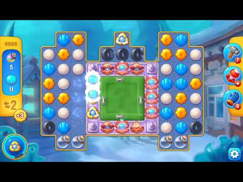 Fishdom 2021 - Level 6986   #playrix #fishdom #gaming