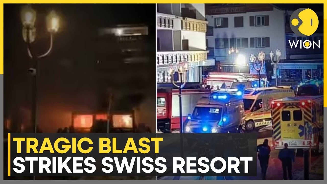 Tragic New Year: Explosion Strikes Crans-Montana Ski Resort in Switzerland | WION
