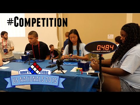 US Nationals 2015 Rubik's Cube Competition!