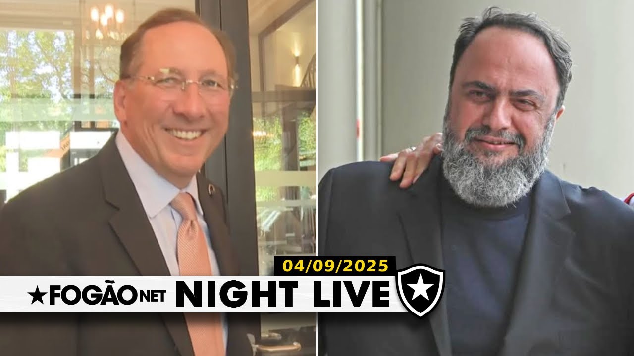 NIGHT LIVE | John Textor e Evangelos Marinakis: amizade e negócios para o Botafogo