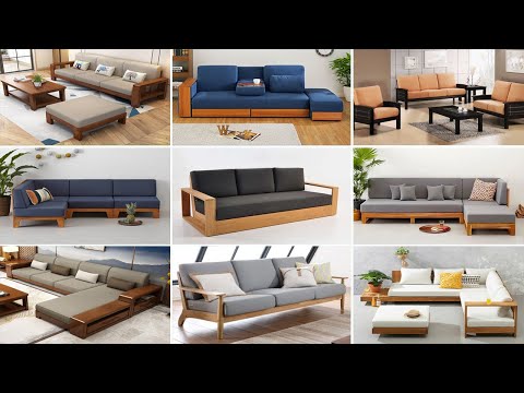 Best 140 Modern Wooden Sofa Designs 2025 | Living Room Sofa Design | Wooden Sofa Set Design Ideas