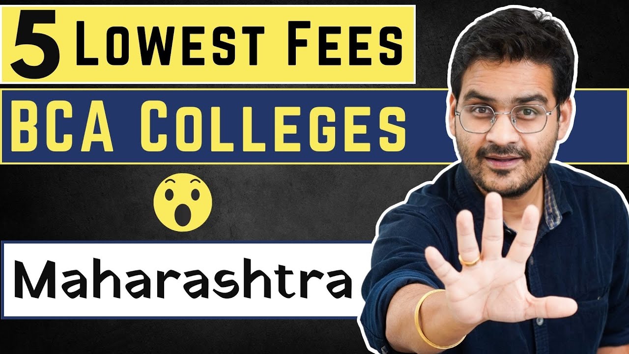 💥Top 5 Low Budget BCA Colleges in Maharashtra💥 Top BCA Low Fees Colleges💥 #bca #lowfees #bcacourse