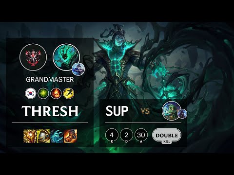 Thresh Support vs Amumu - KR Grandmaster Patch 11.18