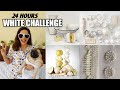 I Used Only WHITE Things For 24 Hours Challenge 🥚🍚🍽 Garima's Good Life