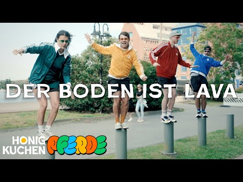 Honigkuchenpferde – «Der Boden ist Lava» (Offizielles Musikvideo) | Popmusik für die ganze Familie