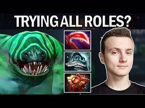 LIQUID.MIRACLE TRYING ALL ROLES - TIDEHUNTER - DOTA 2 GAMEPLAY