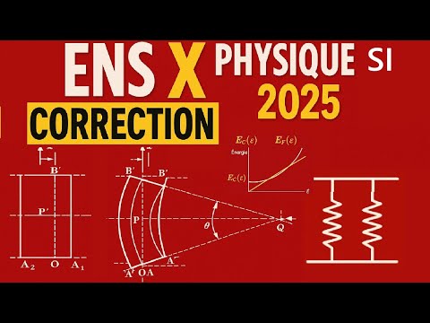 Corrigé : ENS / X MP PHYSIQUE SI - 2025 partie 1/3