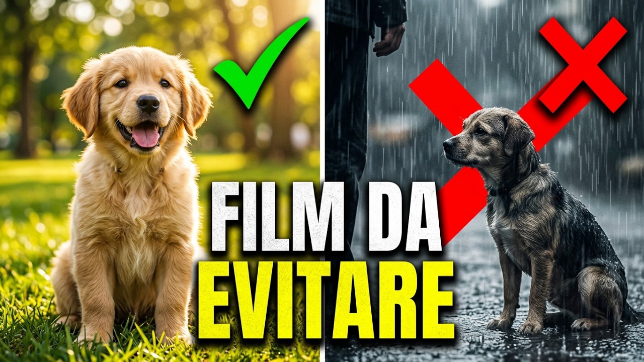 Ami i cani? Non guardare assolutamente questi film!