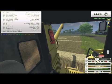 Let's Play Modded FS13 More Realistic Mod E6 || Harvesting and Mods!