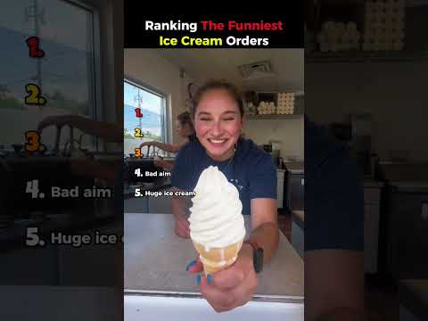 Ranking The Funniest Ice Cream Orders