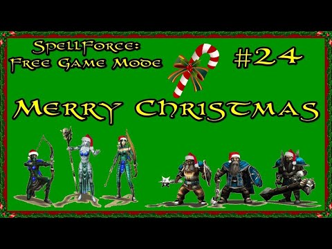 SpellForce: Free Game Mode Episode 24 - Christmas Elves, Dwarves, Trolls and Evil Snowmen