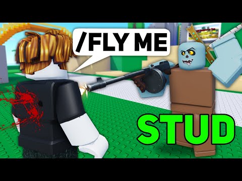 Trolling a HACKER in Combat Warriors with OP ITEMS..