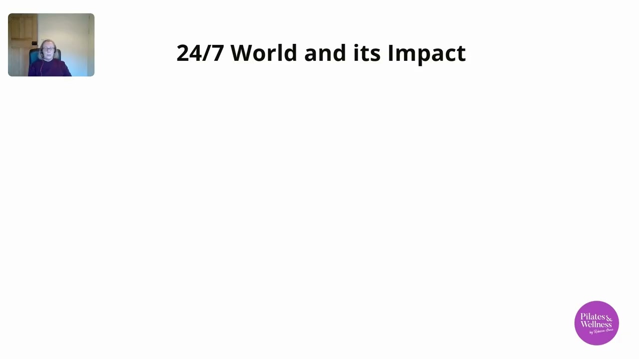 Webinar: Managing Stress in the 24/7 World