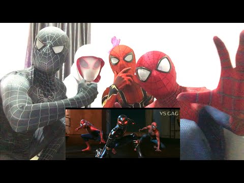 VENOM vs AMAZING SPIDER-MAN vs CARNAGE - Part6 - (EPIC FIGHT) REACTION!