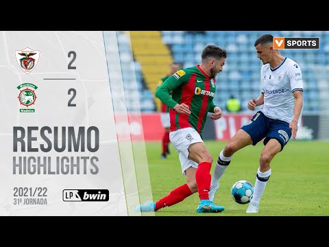 Highlights | Resumo: Santa Clara 2-2 Marítimo (Liga 21/22 #31)