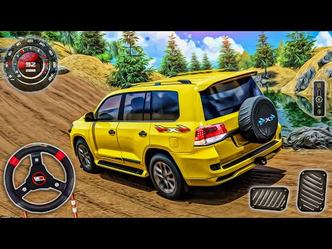 Offroad Jeep Hill Mountain Climbing Racing - SUV Prado Drive Simulator - Android GamePlay