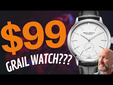 My Favorite Watch! Sea-Gull Small Hand Business Bauhaus Style Automatic Watch. Nomos Vibes!