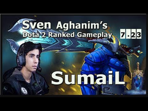SumaiL | Aghanims Scepter Sven Dota 2 7.23 Ranked Gameplay