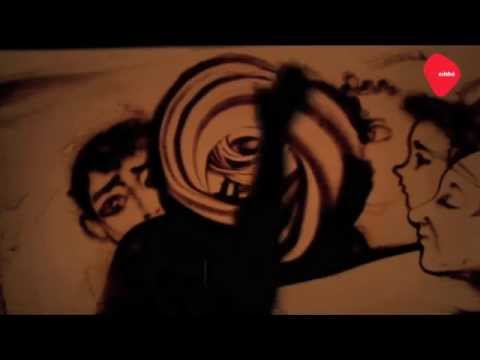 La historia de Don Bosco contada en arena