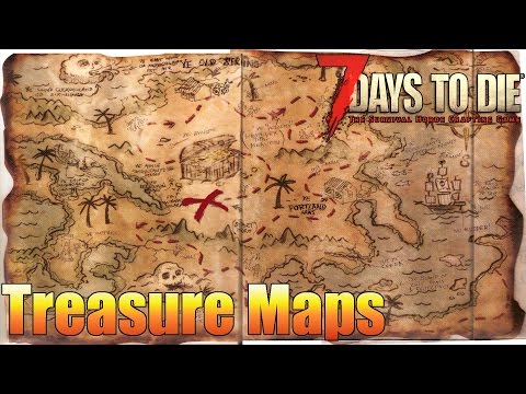 7 Days to Die - How to find Buried Treasure (Alpha 15)