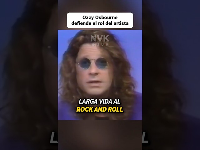 Vídeo relacionado con Ozzy Osbourne Parche tejido y licenciado, multicolor, S