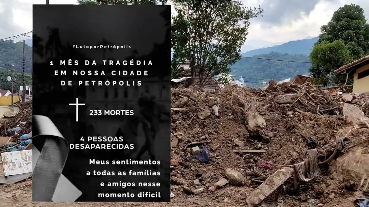 RUA BARÃO DE ÁGUAS CLARAS PETRÓPOLIS DEPOIS DA CHUVA DO DIA 15/03/2022 ( ENCHENTE EM PETRÓPOLIS)