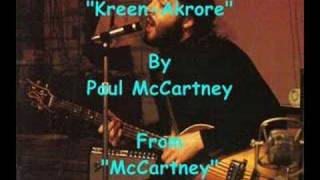 "Kreen-Akrore" By Paul McCartney