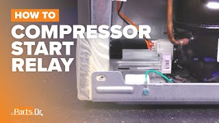 How to Replace Compressor Start Relay & Overload Part # WR08X22874 on Your GE Refrigerator